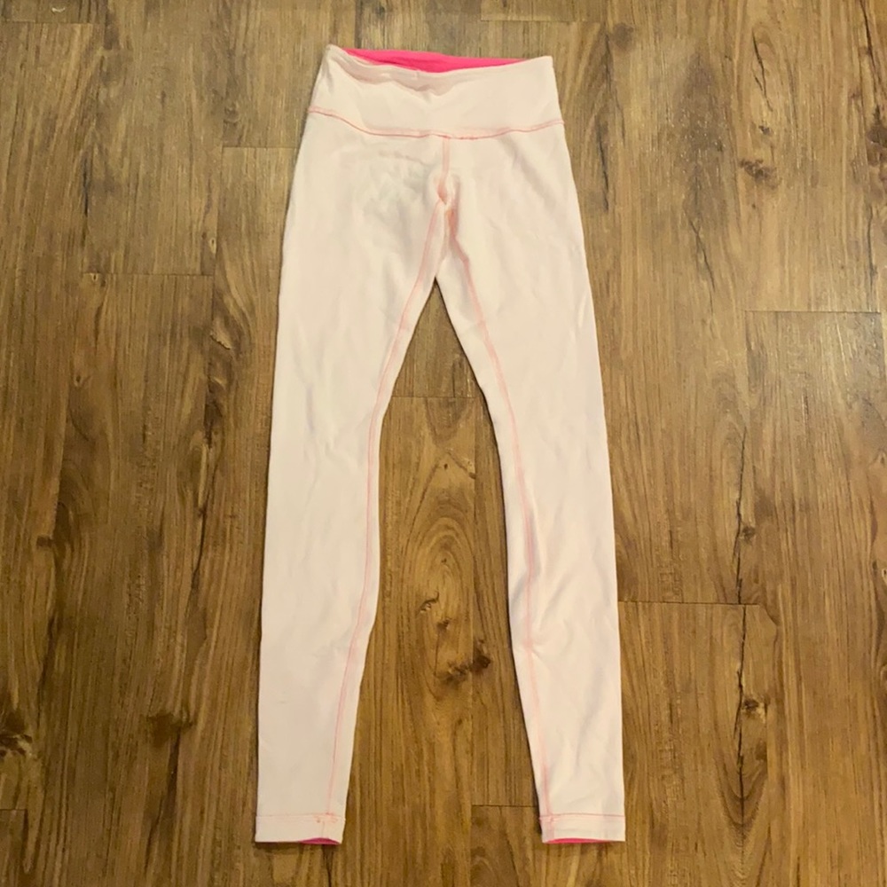 Lulu Lemon Neon Reversible Leggings